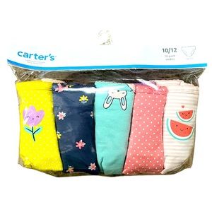 Carter’s 10-Pack Stretch Cotton Undies, size 10